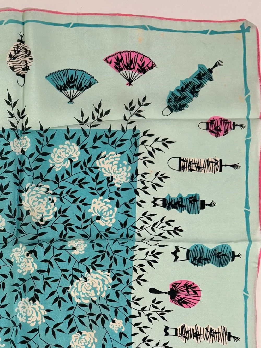 Vintage lightweight silk